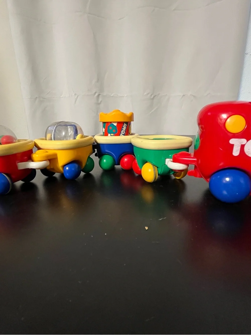 1992 Tomy 1992 Vintage Colorful Toy Train